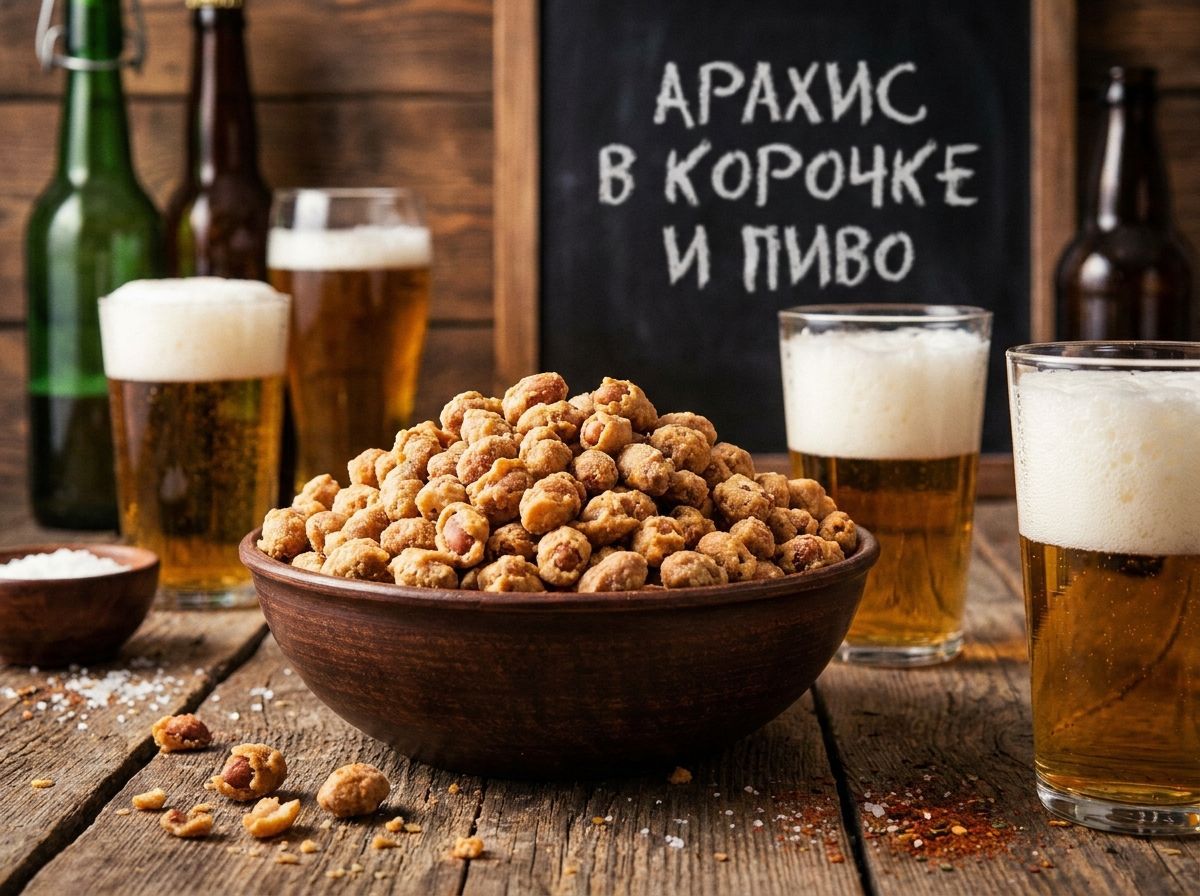 Арахис в хрустящей корочке