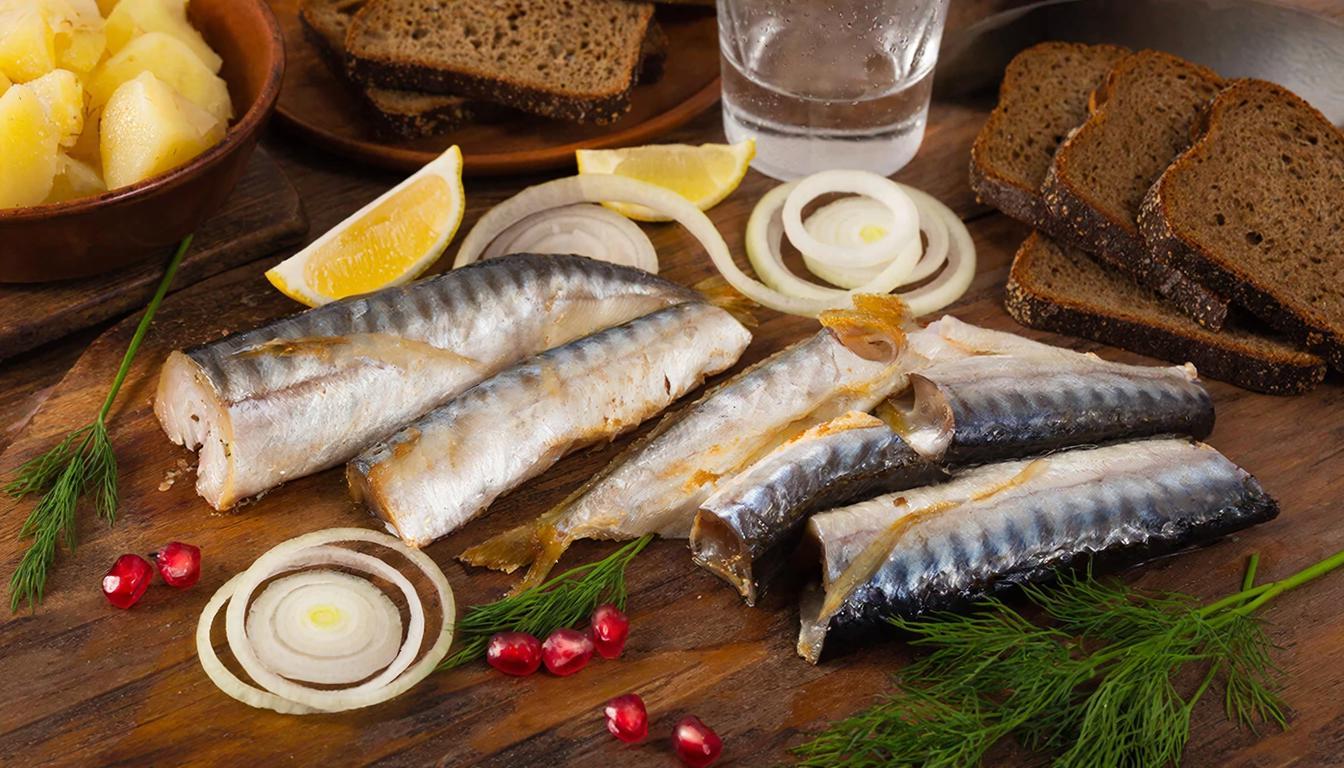 Закуска из солёной рыбы: гастрономическая классика с многовековой историей Закуска из солёной рыбы: гастрономическая классика с многовековой историей