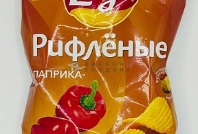 Чипсы Лейс  70 гр паприка