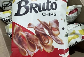 "Bruto" Картошка н/ж FLAVOR 100 гр. копченый бекон