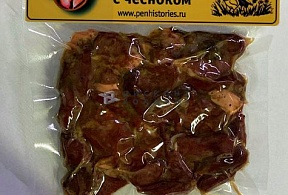 Сердечки куриные с чесноком 1/30